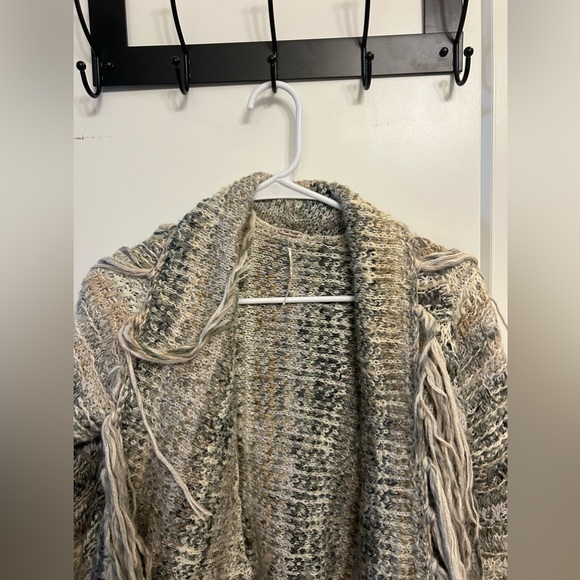 Free People Birkenstock Fringe Cardigan - Picture 4 of 11